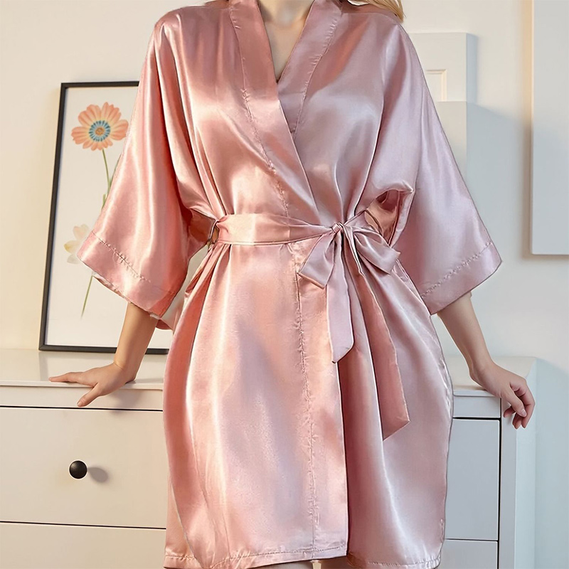 ファッションサテンネグリジェ